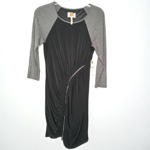 Laundry by Design black and gray dress size 4 - Picture 3 of 11